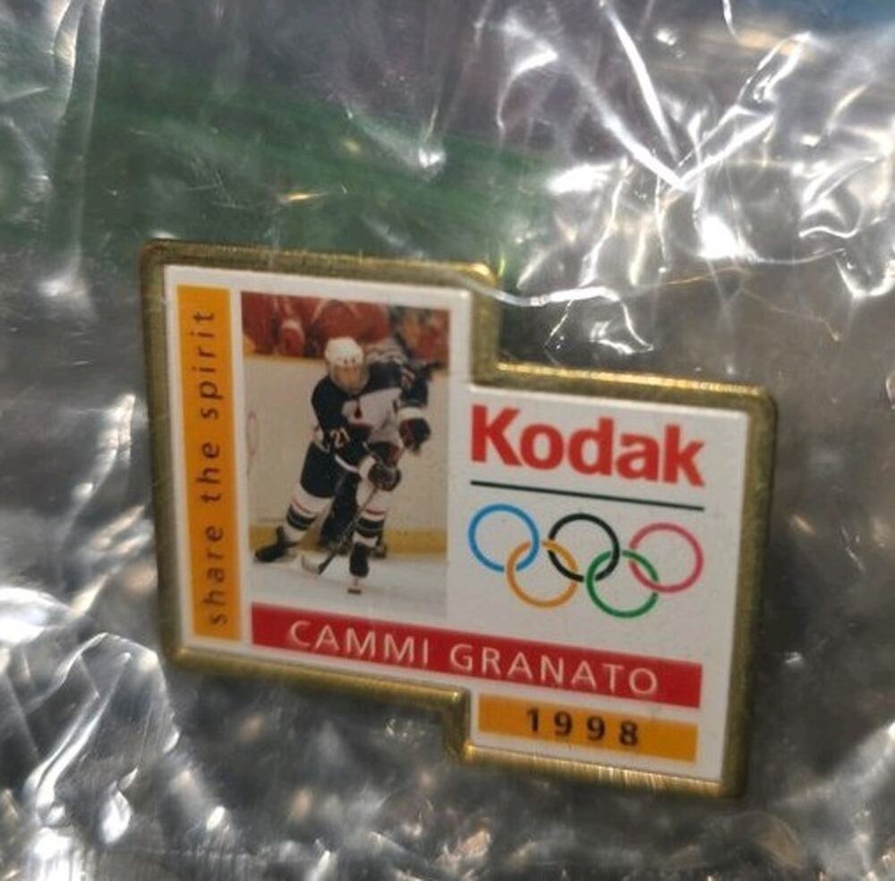 1998 Kodak Olympic Pin - Cammi Granato